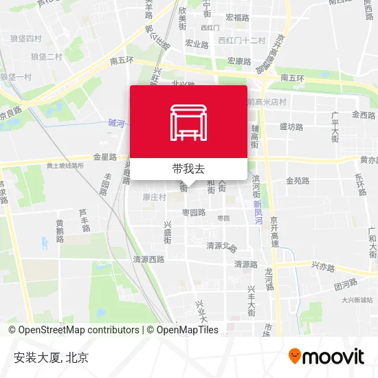 安装大厦地图