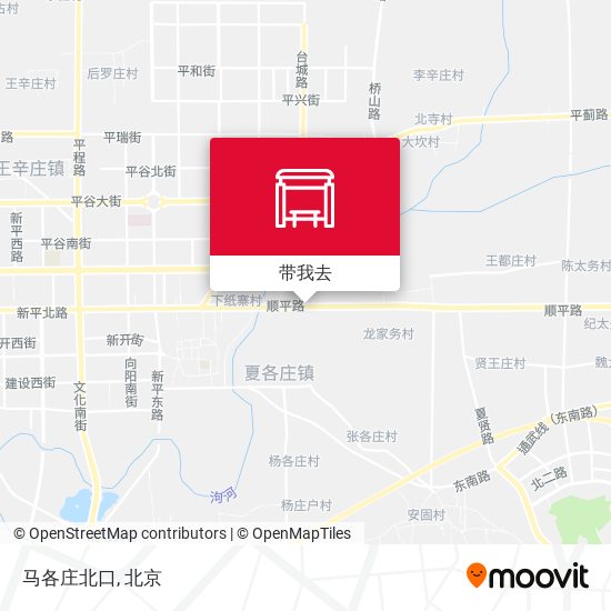 马各庄北口地图