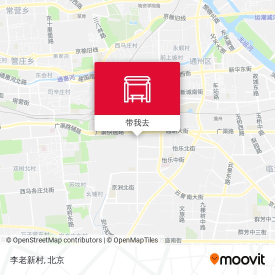 李老新村地图