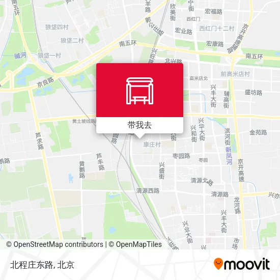 北程庄东路地图