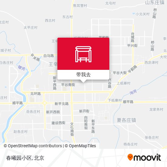 春曦园小区地图