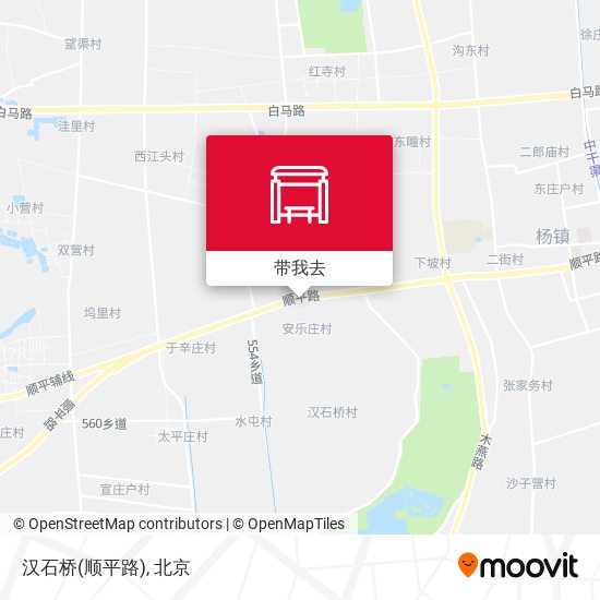 汉石桥(顺平路)地图