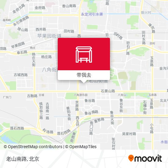 老山南路地图