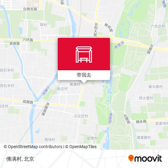 佛满村地图