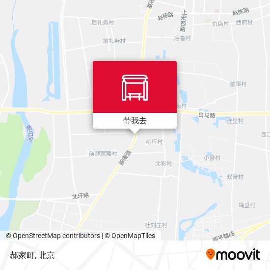 郝家町地图