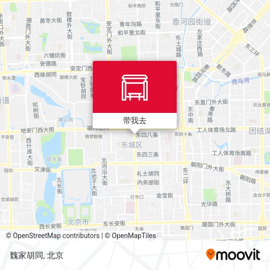 魏家胡同地图