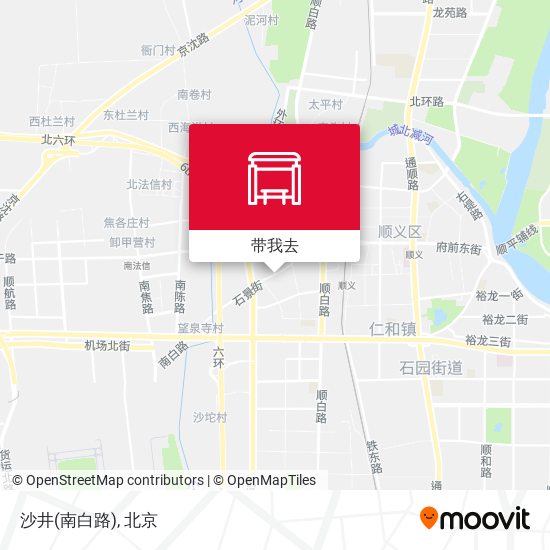 沙井(南白路)地图