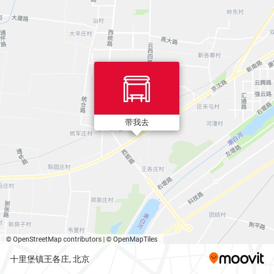 十里堡镇王各庄地图