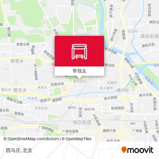 西马庄地图