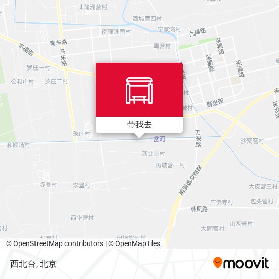 西北台地图