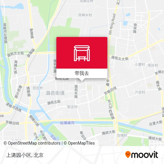 上潞园小区地图