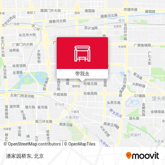 潘家园桥东地图