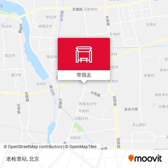 老检查站地图