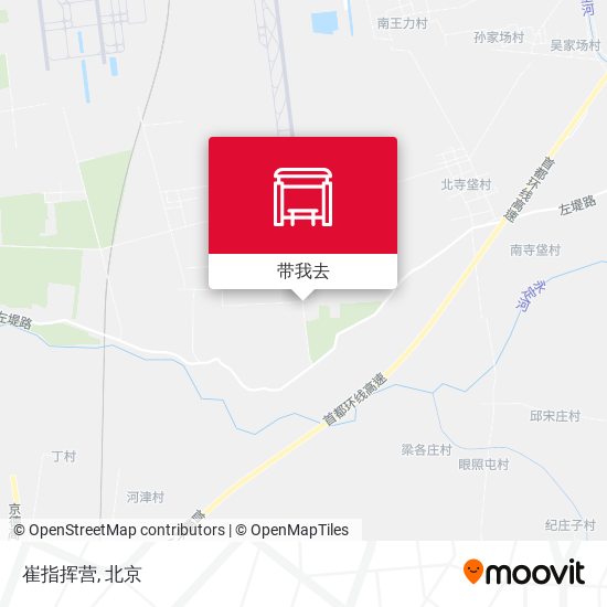 崔指挥营地图