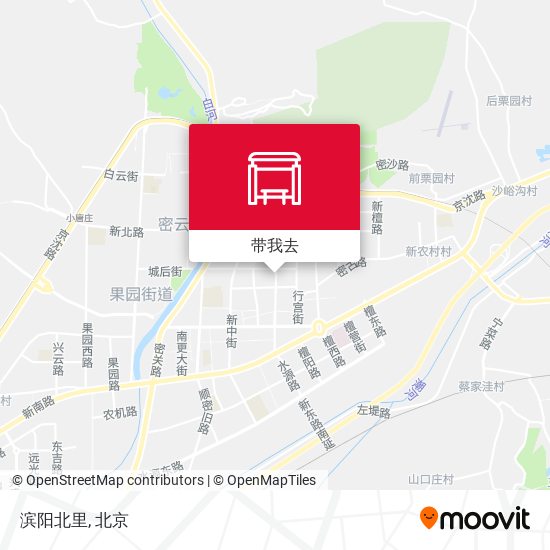滨阳北里地图
