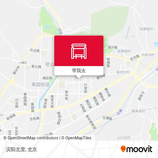 滨阳北里地图