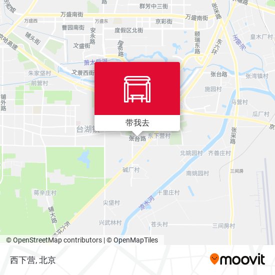 西下营地图