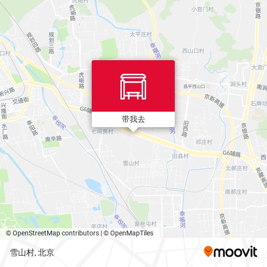 雪山村地图