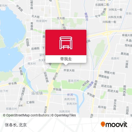 张各长地图