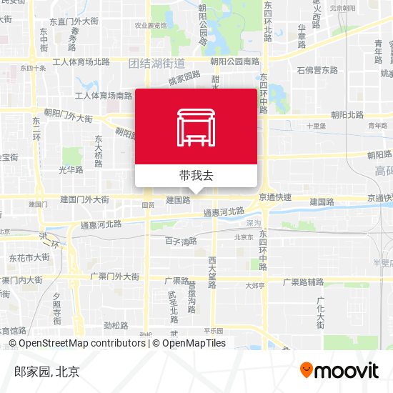 郎家园地图