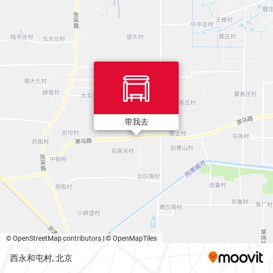 西永和屯村地图