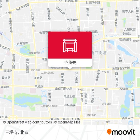 三塔寺地图