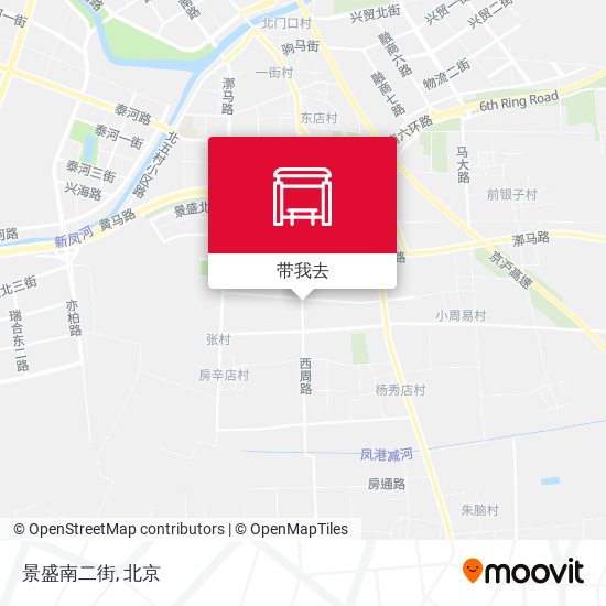 景盛南二街地图
