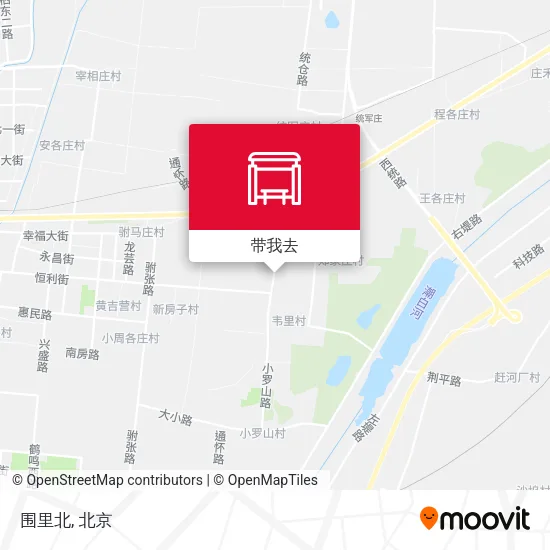围里北地图