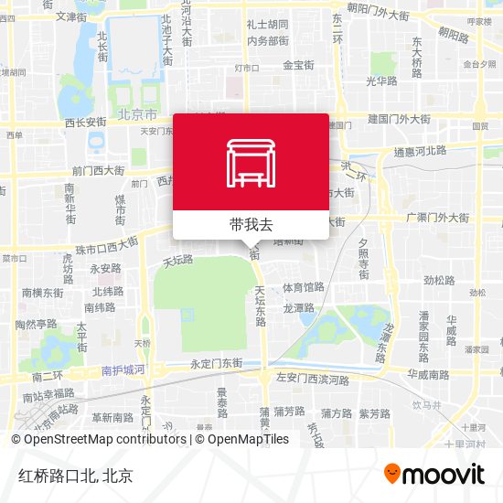 红桥路口北地图