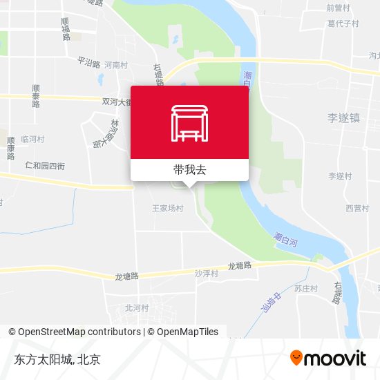 东方太阳城地图