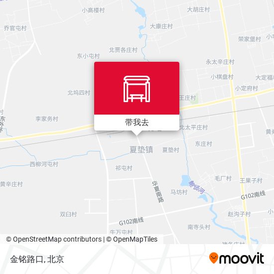 金铭路口地图
