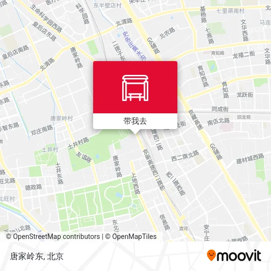 唐家岭东地图