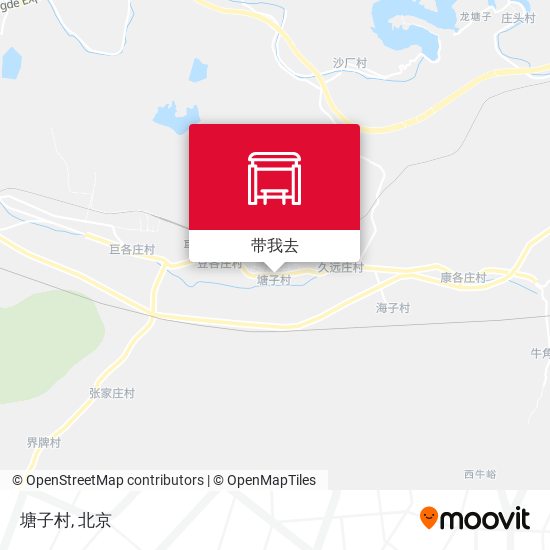 塘子村地图