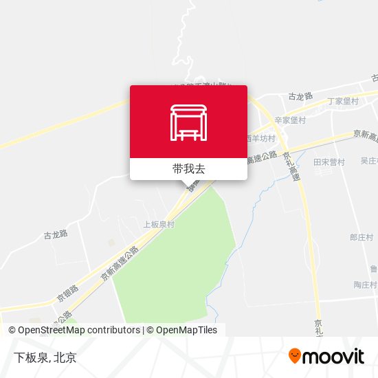 下板泉地图