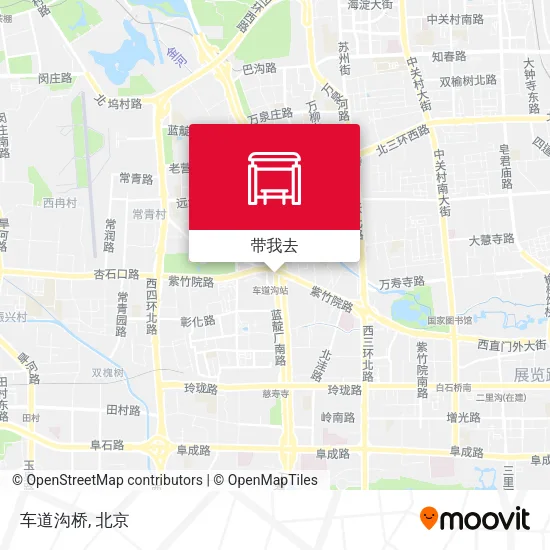 车道沟桥地图