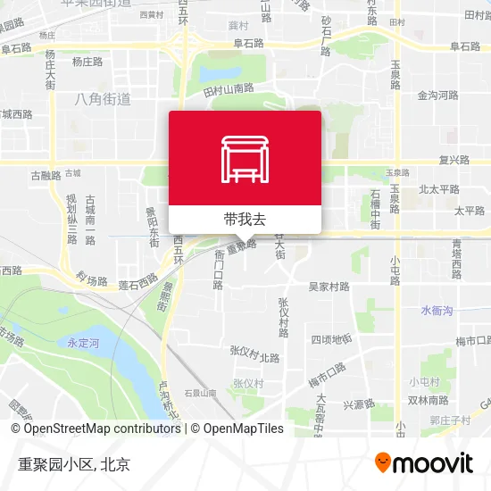 重聚园小区地图