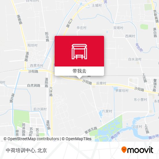 中荷培训中心地图