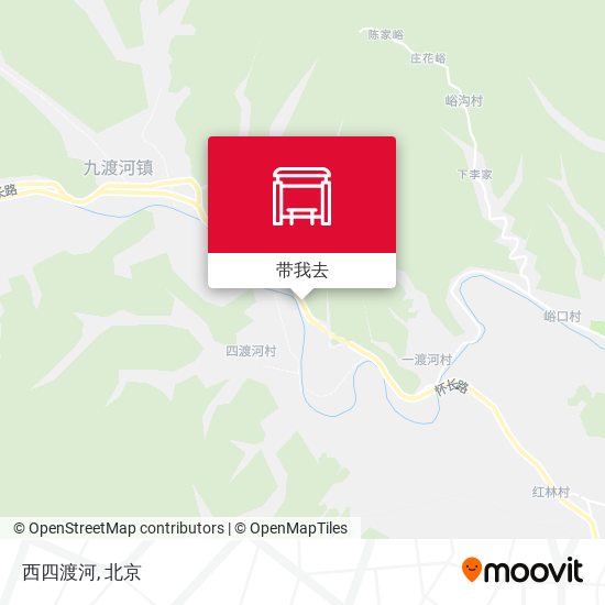 西四渡河地图