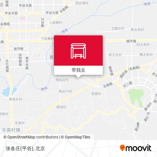 张各庄(平谷)地图