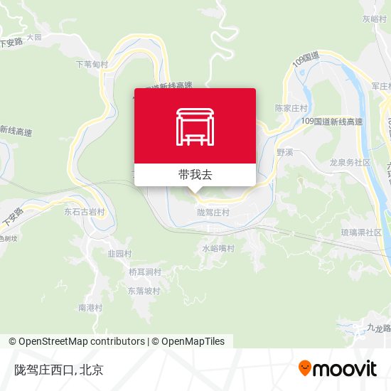 陇驾庄西口地图
