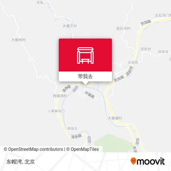 东帽湾地图