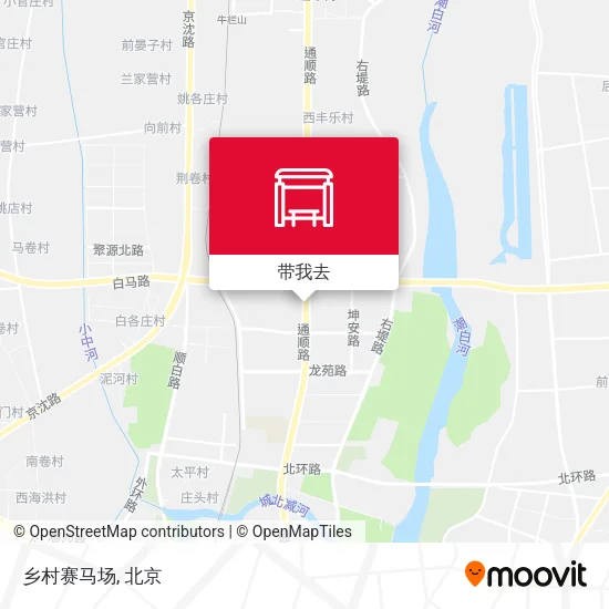 乡村赛马场地图