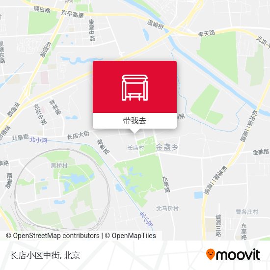 长店小区中街地图