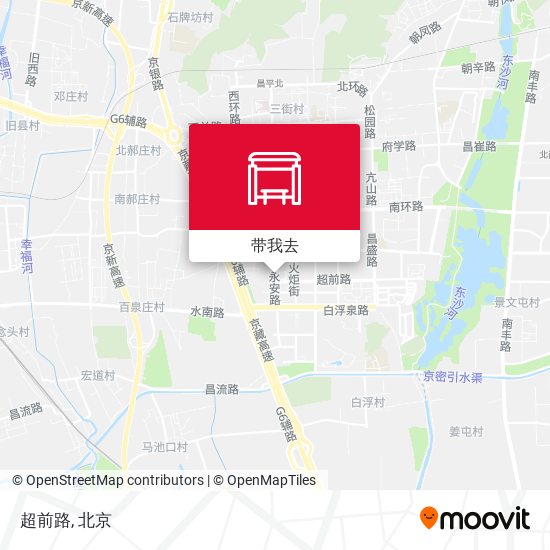 超前路地图