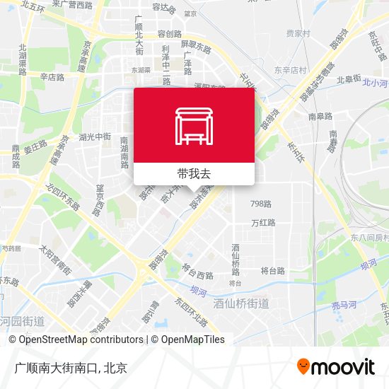 广顺南大街南口地图