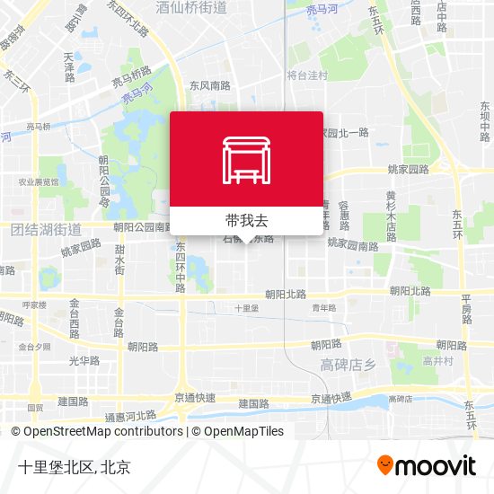 十里堡北区地图