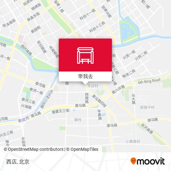 西店地图