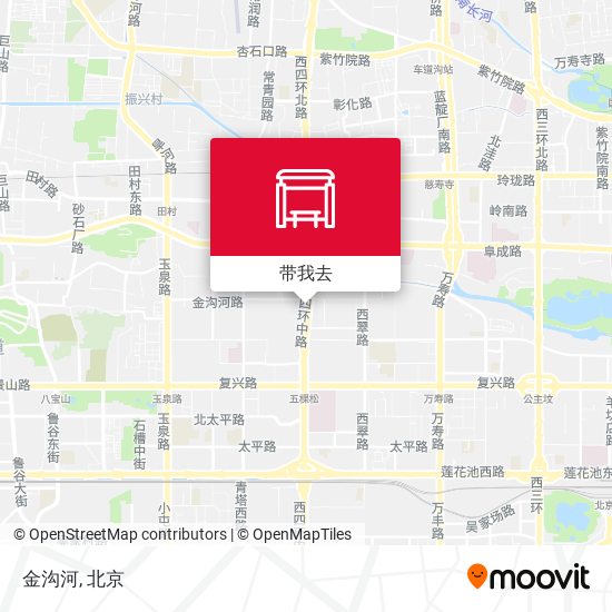 金沟河地图