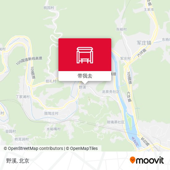 野溪地图
