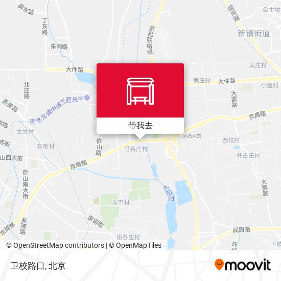 卫校路口地图